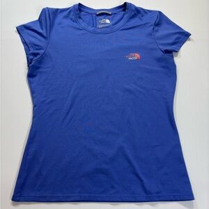 The North Face Women's Short Sleeve Tee in Blue